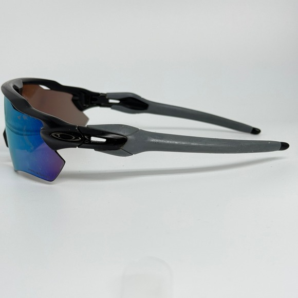 Oakley OO9208 5539 Radar EV Path Prizm Sunglasses Men's Black Blue 21442 - Picture 4 of 9